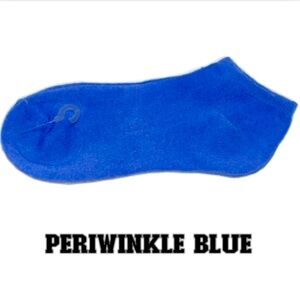 6/$25 WOMEN’S ANKLE SOCKS PERIWINKLE BLUE